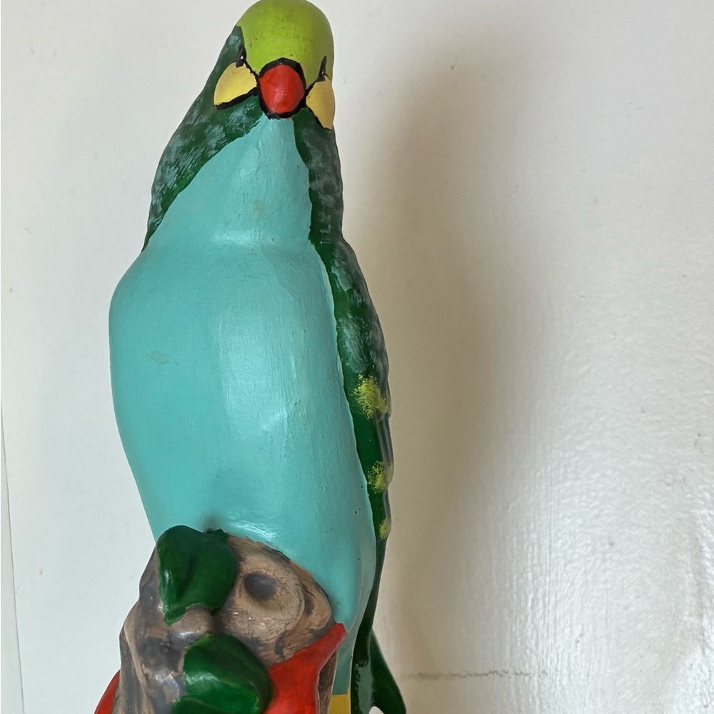 Colorful Bird Figurine for Pets